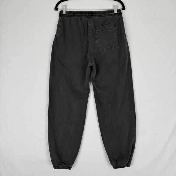 Unbranded Sweatpants Mens Large* Charcoal Gray Myeahh Graphic Heavyweight Lounge - Picture 5 of 11